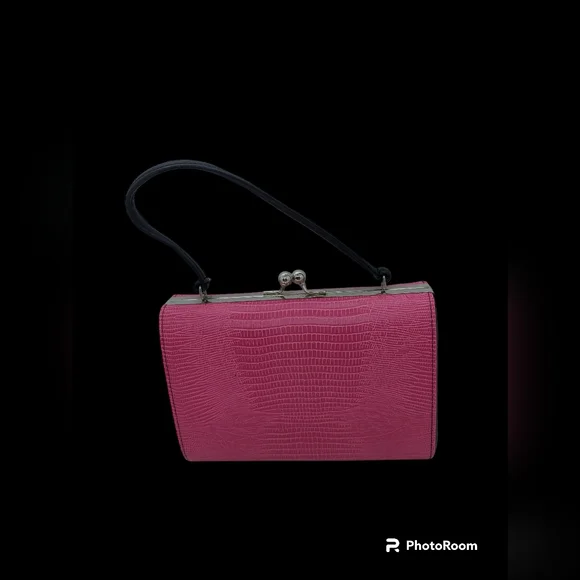 Unbranded Pink Textured Small Handbag - Picture 2 of 8